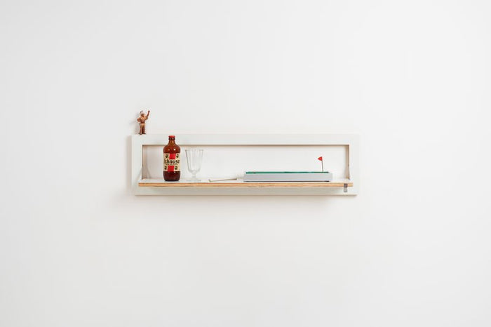 Fläpps plank 100x27-1 - Wit