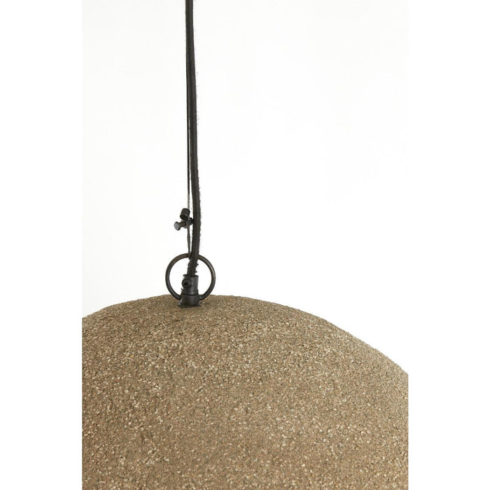 Light & Living - Celmira hanglamp ø40x28 cm - donkergrijs