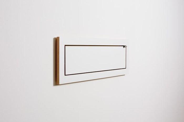 Fläpps plank 80x27-1 - Wit