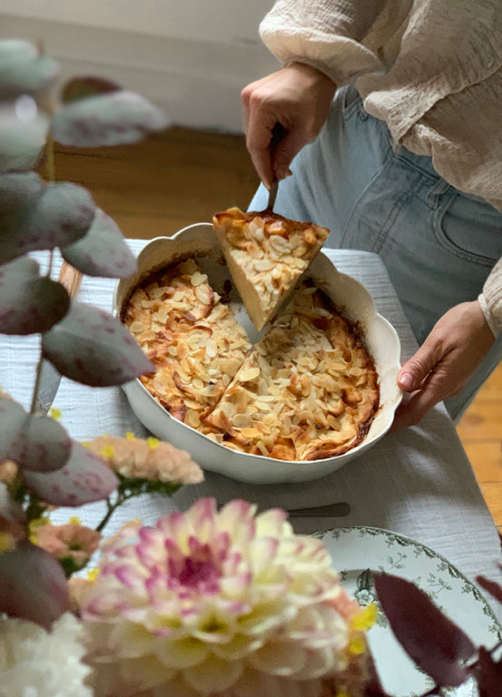 Emile Henry Madeleine Schaal rond gegolfd - Ø270mm - H 65mm - Argile