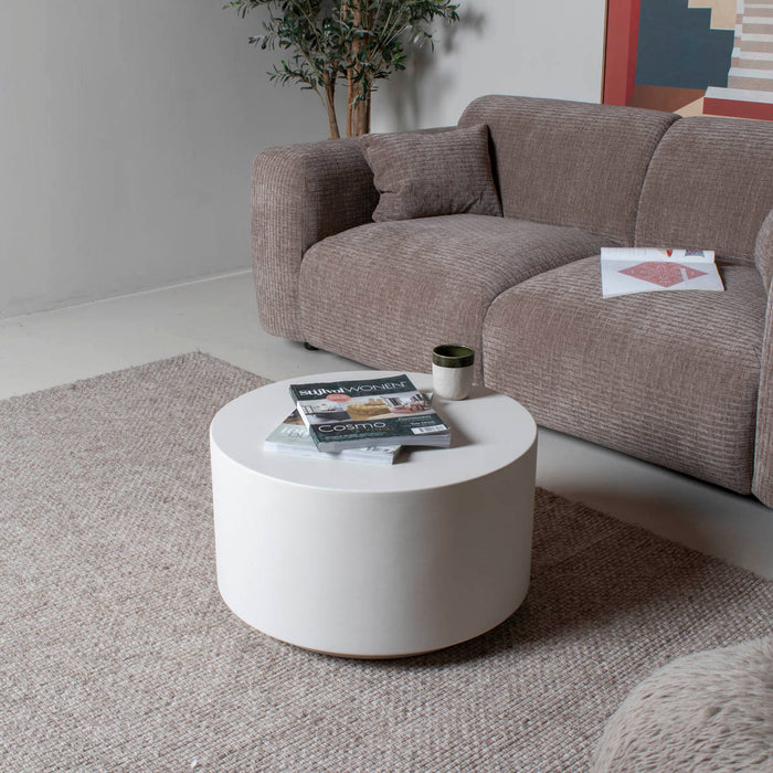 DÉJA Living - Salontafel Beige Eco Composiet - 60x60x35cm - Bergby