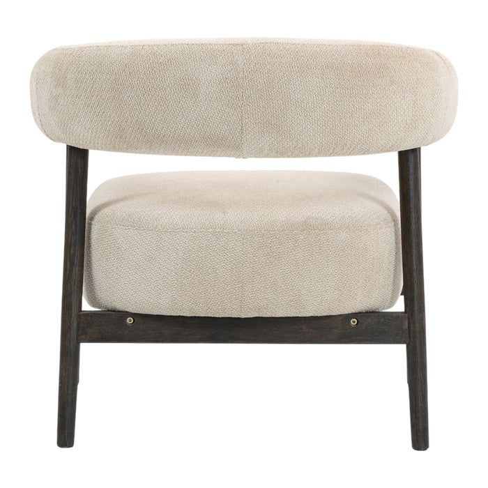 by fonQ Sora Fauteuil - Beige / Walnoot
