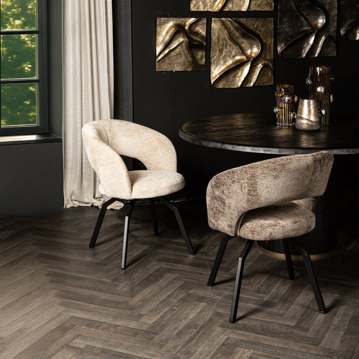 PTMD Aranea Dining Chair Beige Symphony 3