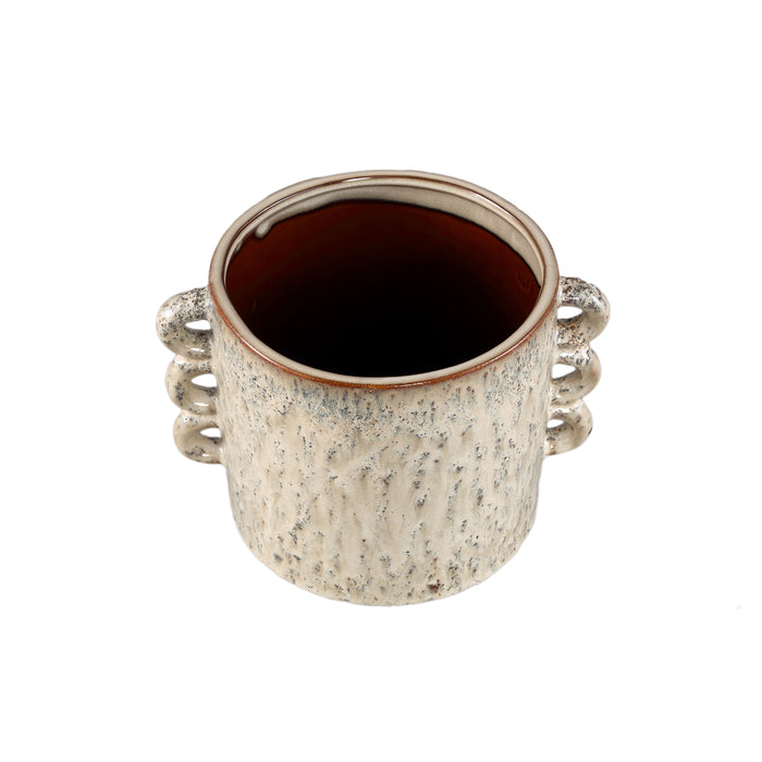 PTMD - Pot Nowreen - Beige - 22x17x17cm