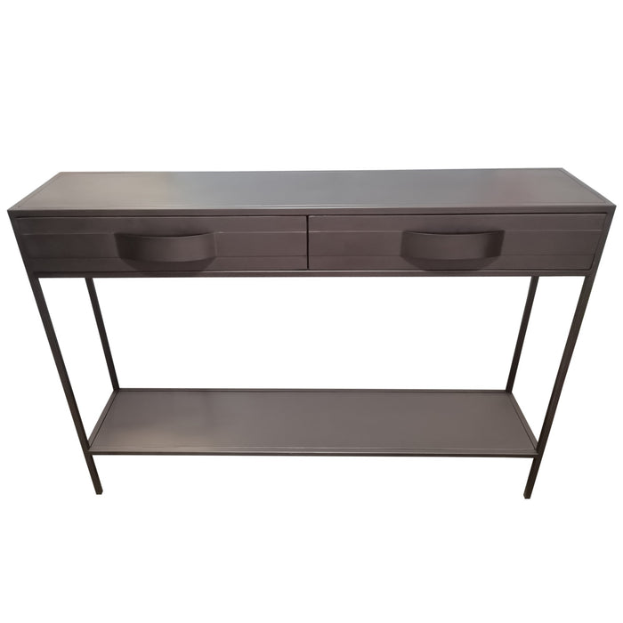 PTMD - Bijzettafel Acalia - Bruin - 120x30.5x81.5cm