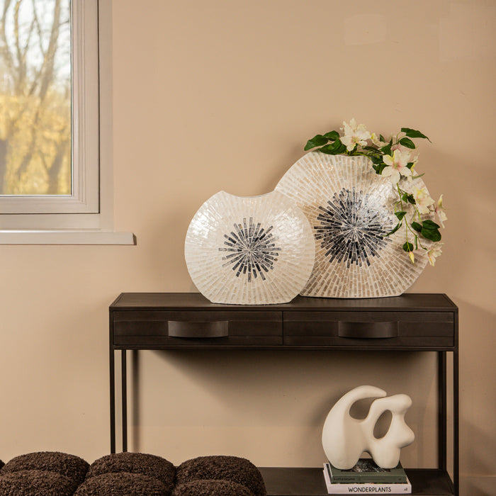 PTMD - Bijzettafel Acalia - Bruin - 120x30.5x81.5cm