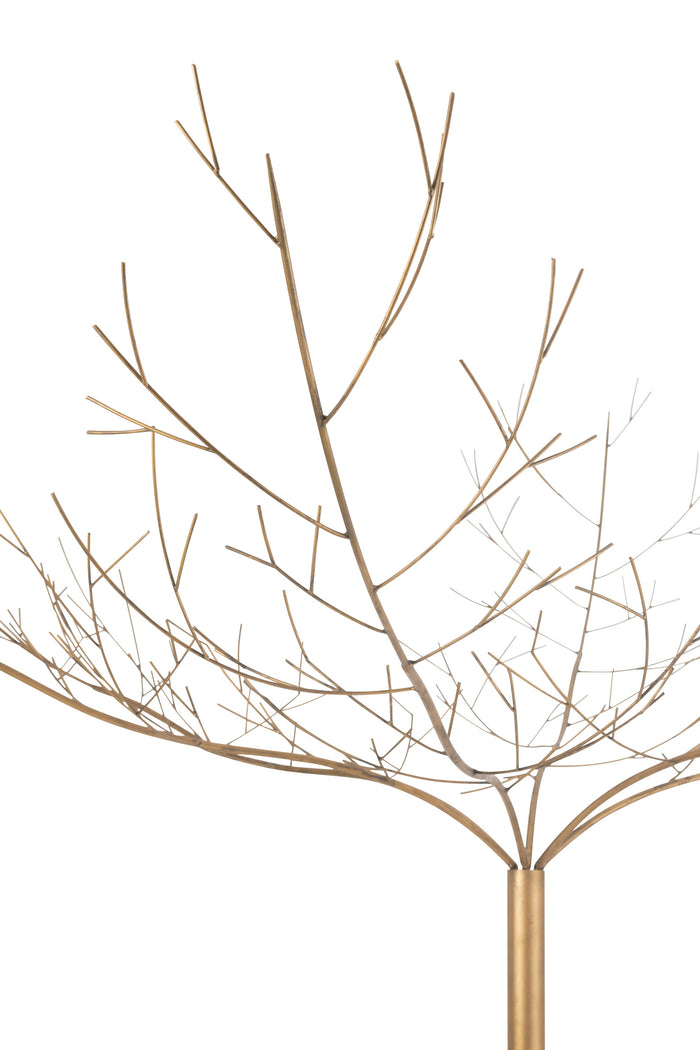 J-Line decoratie Boom - metaal - goud - large
