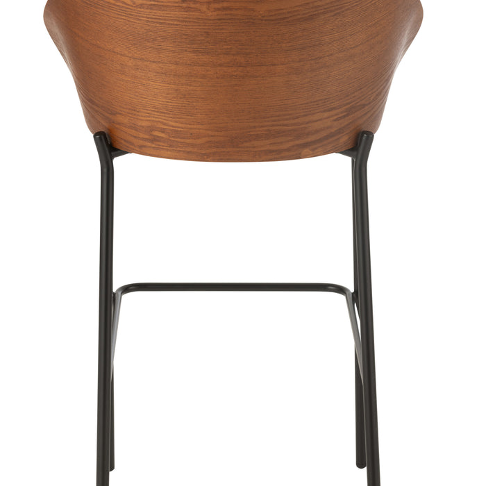 J-Line barstoel Lone - multiplex|metaal - bruin|beige