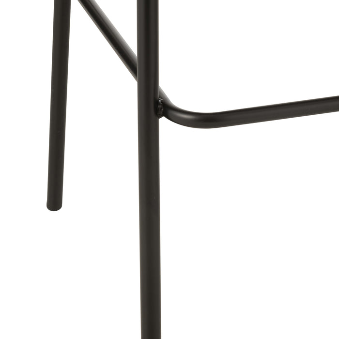 J-Line barstoel Lone - multiplex|metaal - bruin|beige