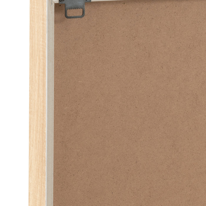 J-Line schilderij Thibault - papier - wit|beige