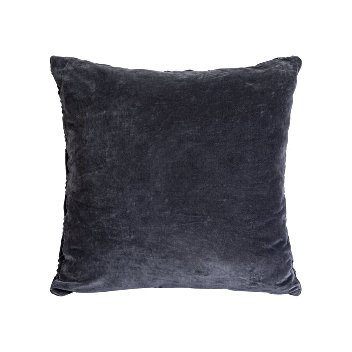 PTMD - Sierkussen Nasim - Grijs - 60x60x10cm