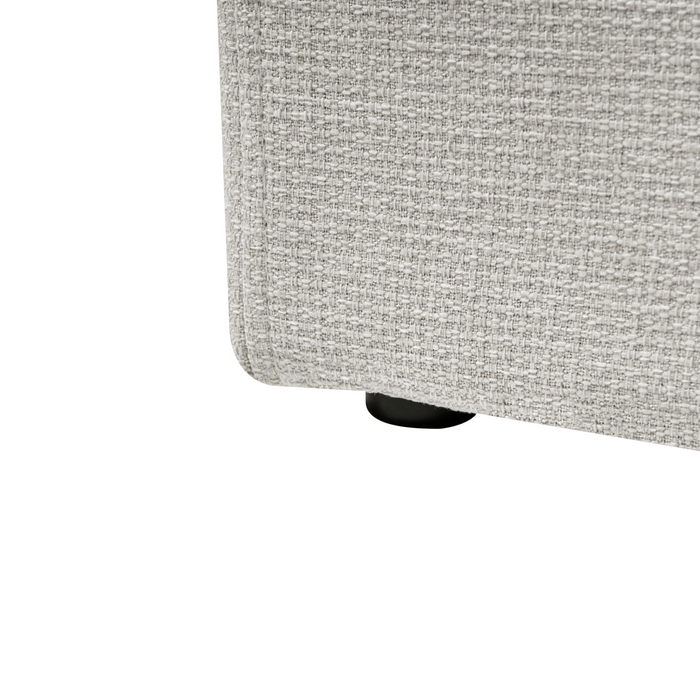 Beliani-DINAN-Tweepersoonsbed-Lichtbeige-180 x 200 cm-Polyester