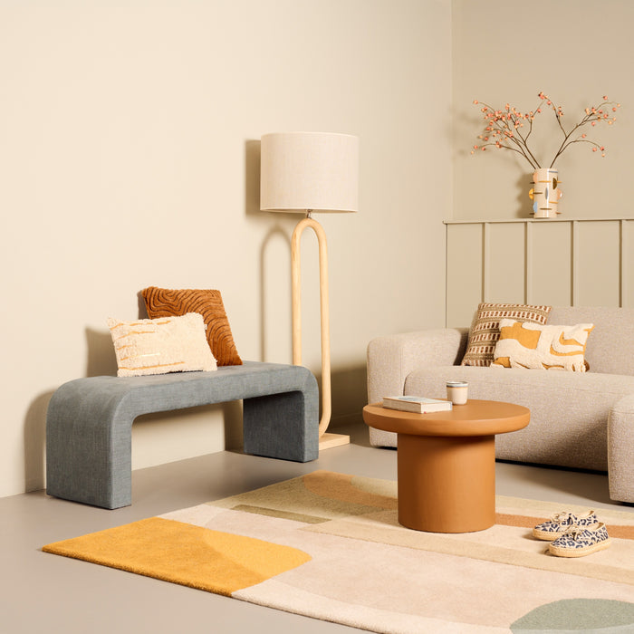 Bijzettafel Salzburg - Bruin - MDF - 60x41x60cm (BxHxD)