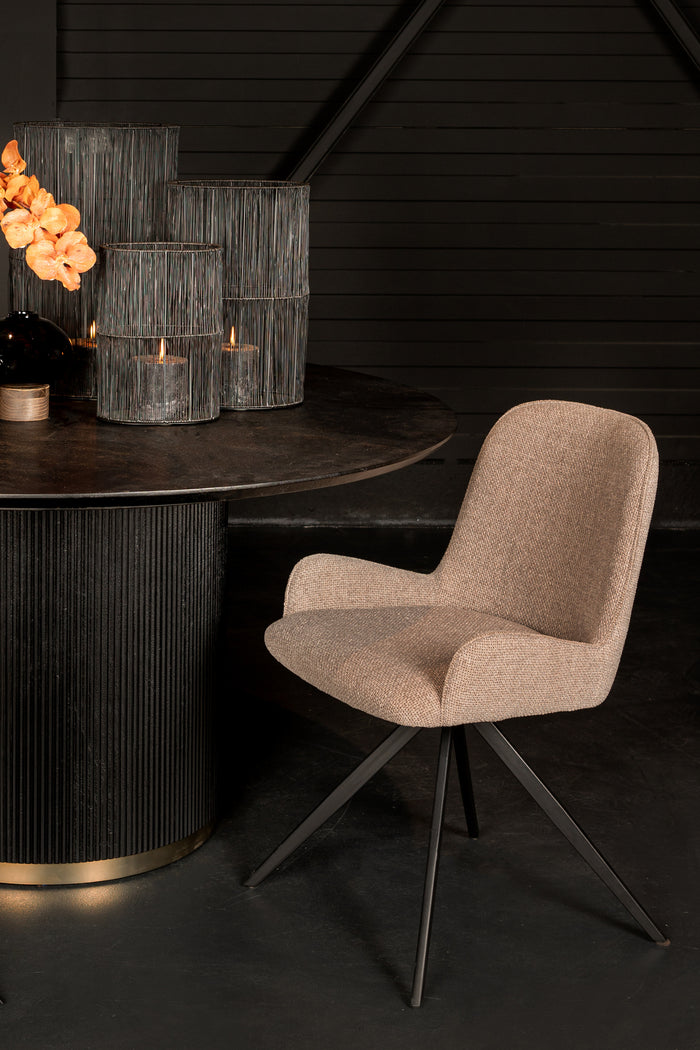 PTMD Leander Beige Dining Chair