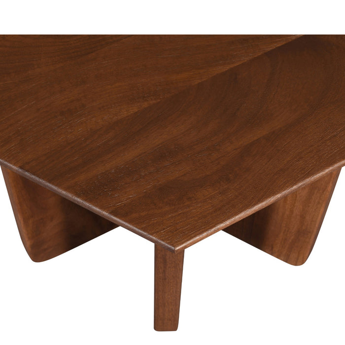 DÉJA Living - Salontafel Donkerbruin Mangohout - 60x60x38cm - Martos