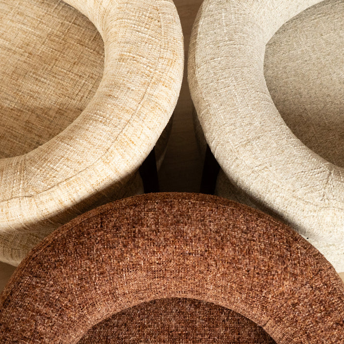 Bronx71 Fauteuil Grace chenille beige