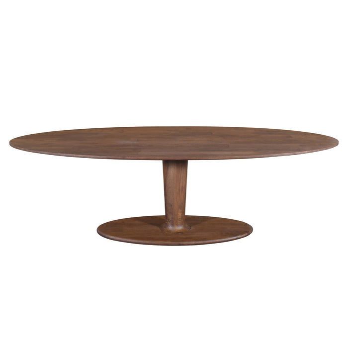 DÉJA Living - Eettafel Donkerbruin Mangohout - 250x100x76cm - Xàtiva