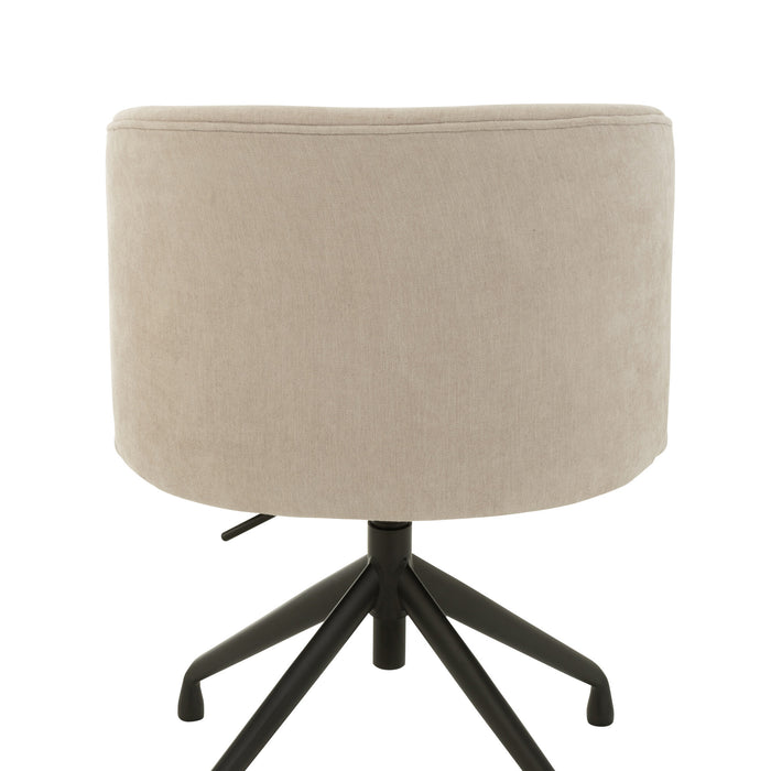 J-Line stoel Turn|Up|Down - textiel - beige