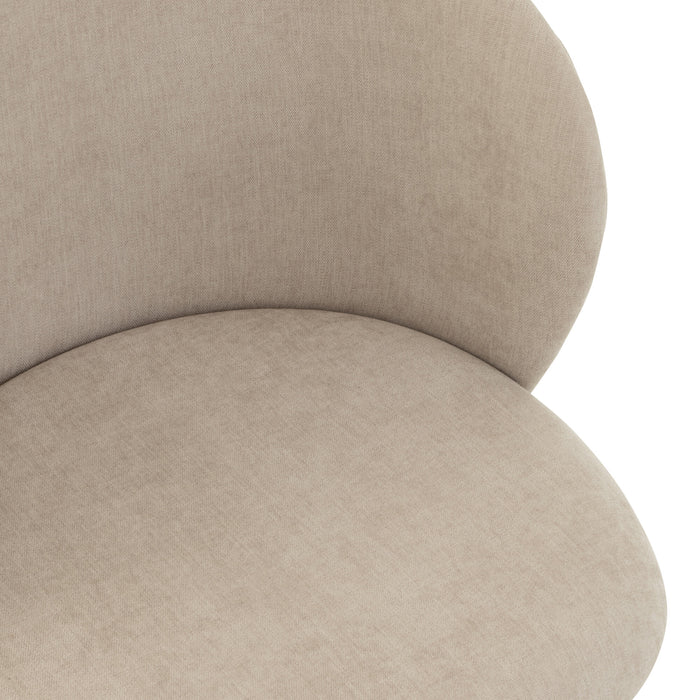 J-Line stoel Turn|Up|Down - textiel - beige