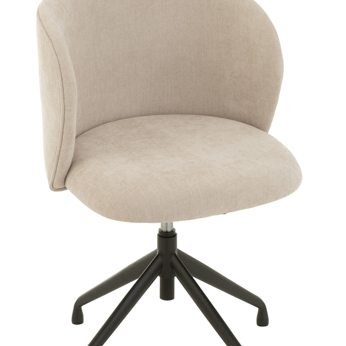 J-Line stoel Turn|Up|Down - textiel - beige