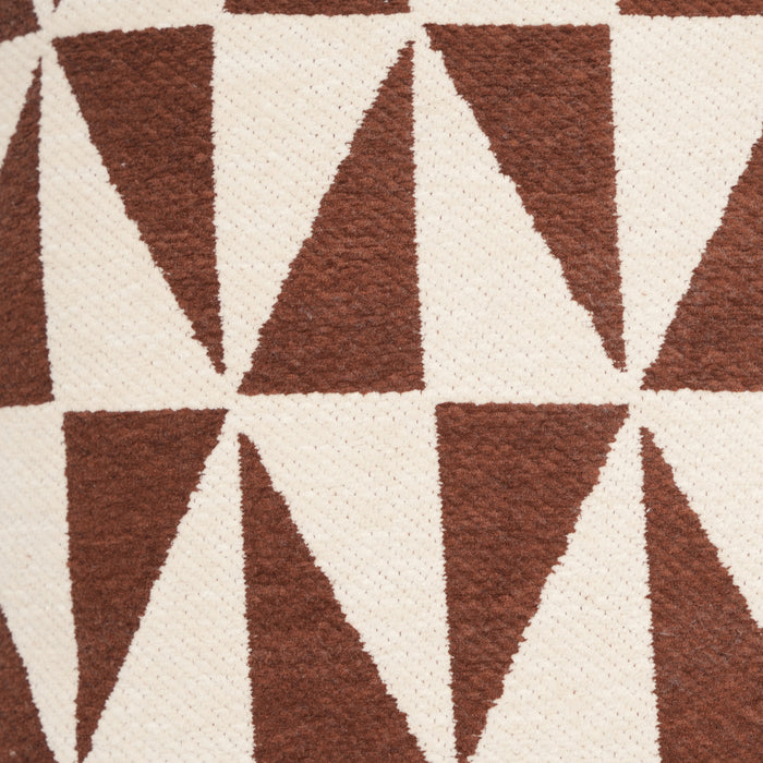 by fonQ Angle Sierkussen 50 x 50 cm - Hot Chocolate