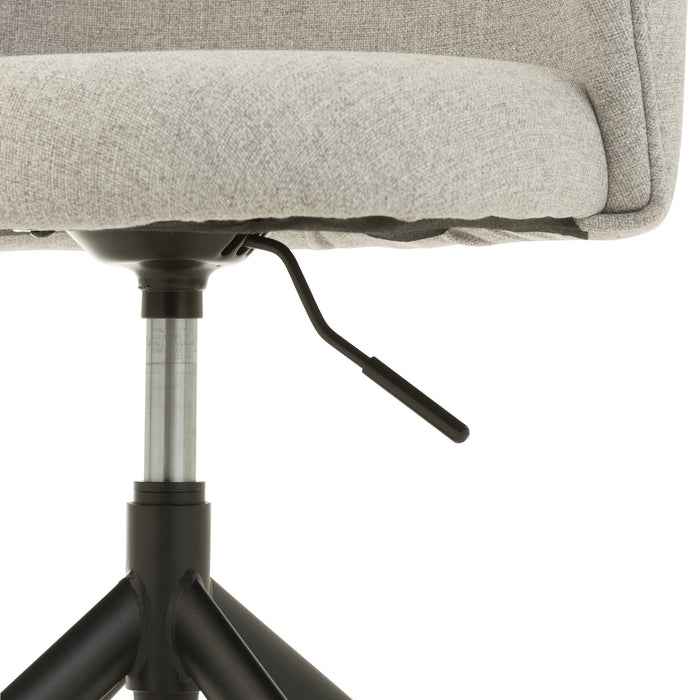 J-Line stoel Turn|Up|Down - linnen - grijs