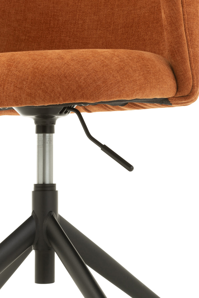 J-Line stoel Turn|Up|Down - textiel - roestig