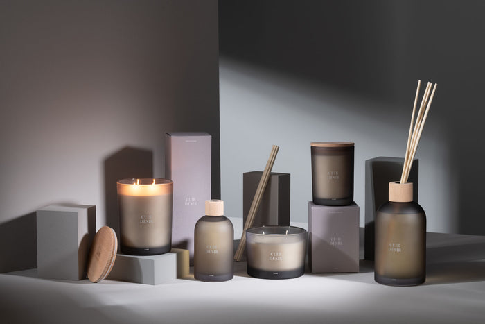 J-Line geurkaars - Cuir Desir - bruin - 52U