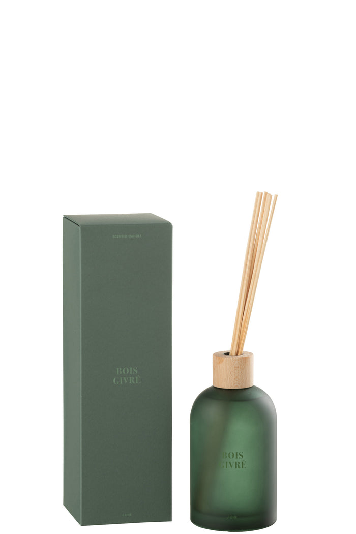 J-Line geurolie Accords Essentiels - Bois Givré - groen - 250 ml