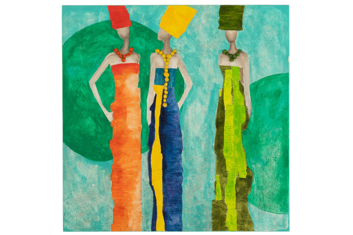 J-Line schilderij Fog - canvas - mix