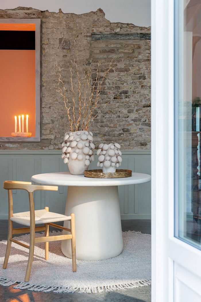 J-Line stoel Toon - beukenhout|touw - naturel