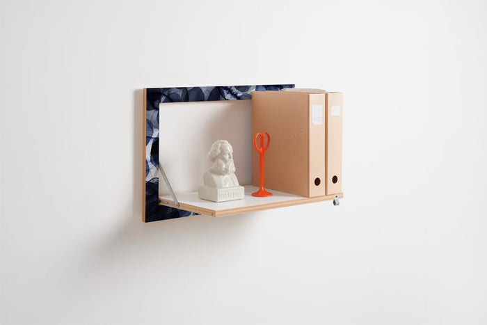 Fläpps plank 60x40-1 - Bubbles Indigo door Pattern Studio