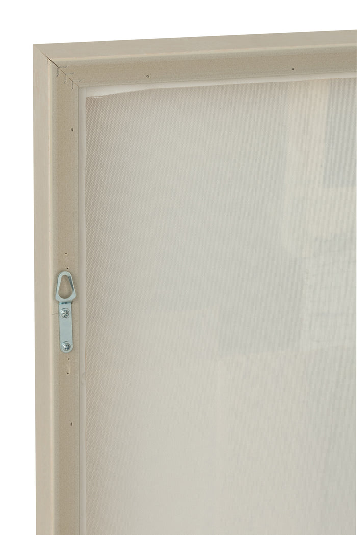 J-Line schilderij Tod - canvas|dennenhout - 3 stuks