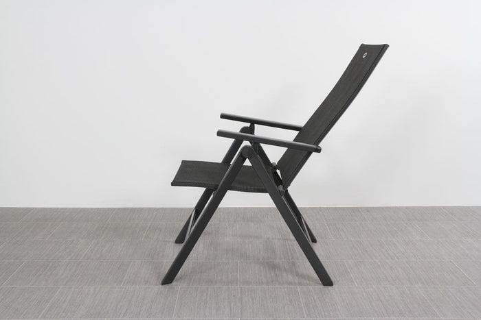 Hartman Napoli verstelbare tuinstoel - Antraciet