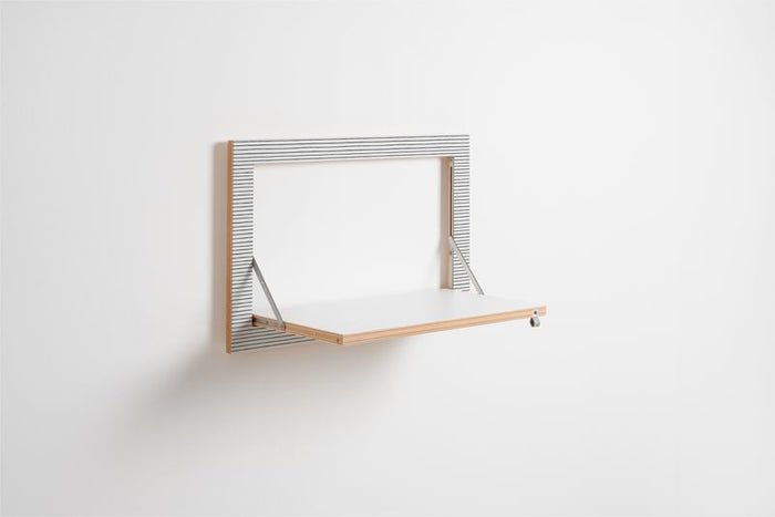 Fläpps plank 60x40-1 - Watercolor Stripes door Kind of Style