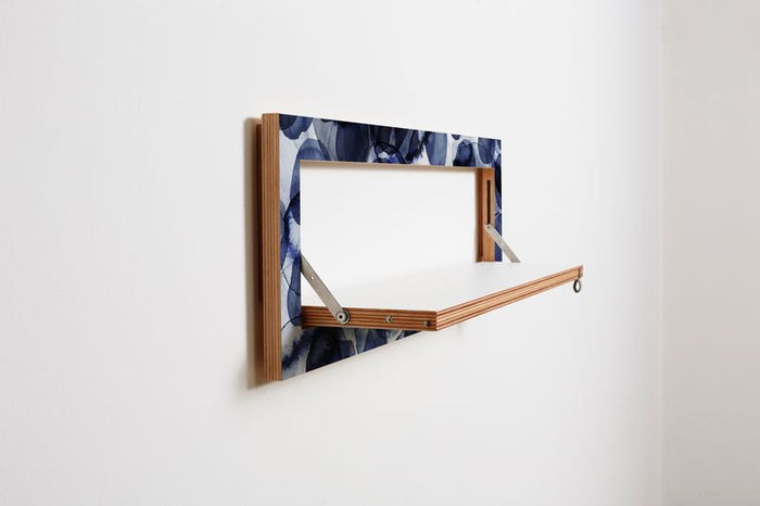 Fläpps plank 80x27-1 - Bubbles Indigo door Pattern Studio