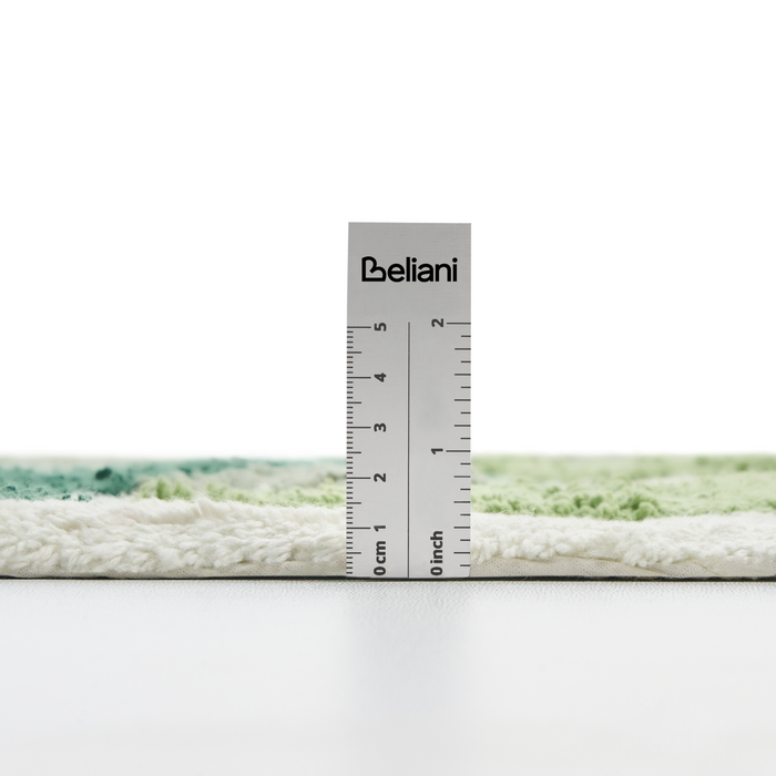 Beliani - ASAN - Badmat - Groen - 60 x 90 cm - Katoen