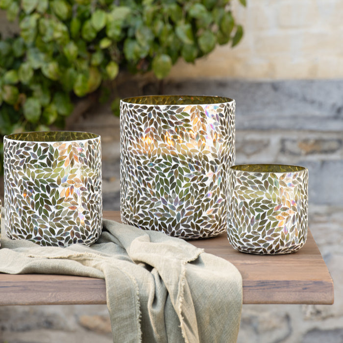 J-Line geurkaars Tender Rose - wax - groen - large - 120U