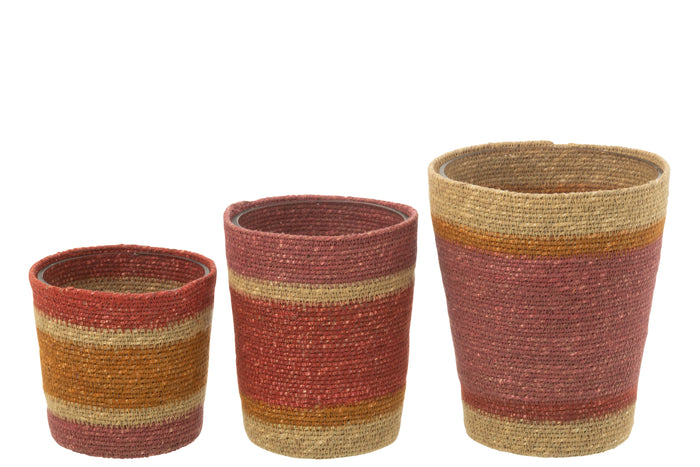 J-Line geurkaars Mand - mix - large - 75U