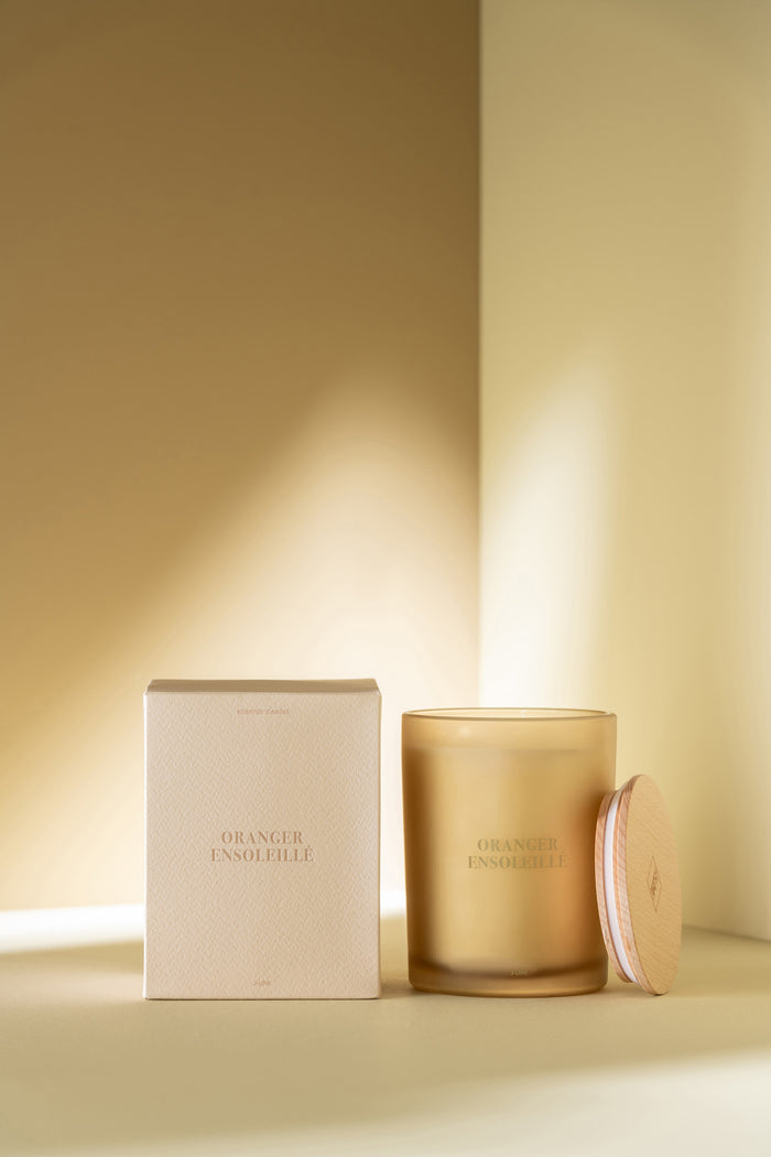 J-Line geurkaars Accords Essentiels - Oranger Ensoleillé - g