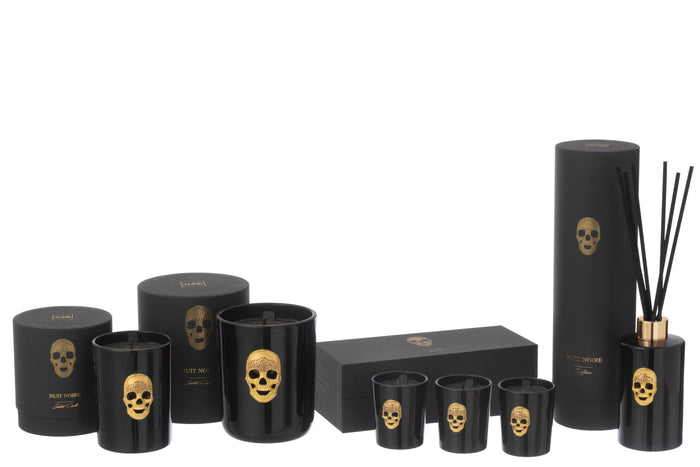 J-Line geurolie Doodskop - Nuit Noire - zwart - 200ml