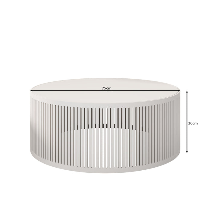 Meubella - Salontafel Vanya - Zwart - 75 cm