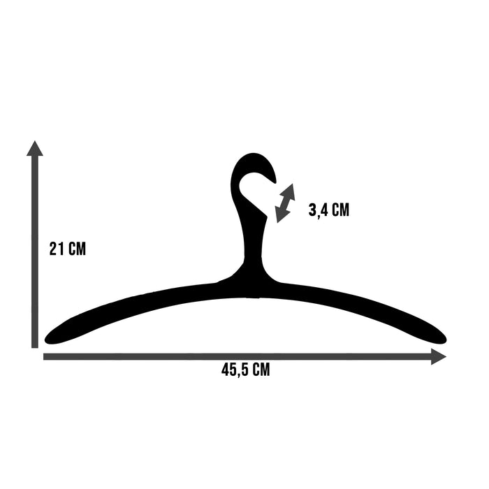 Spinder Design kledinghangers (set van 5) Arx - Oranje