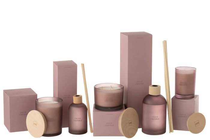 J-Line geurolie + stokjes Accords Essentiels - Figue Frivole