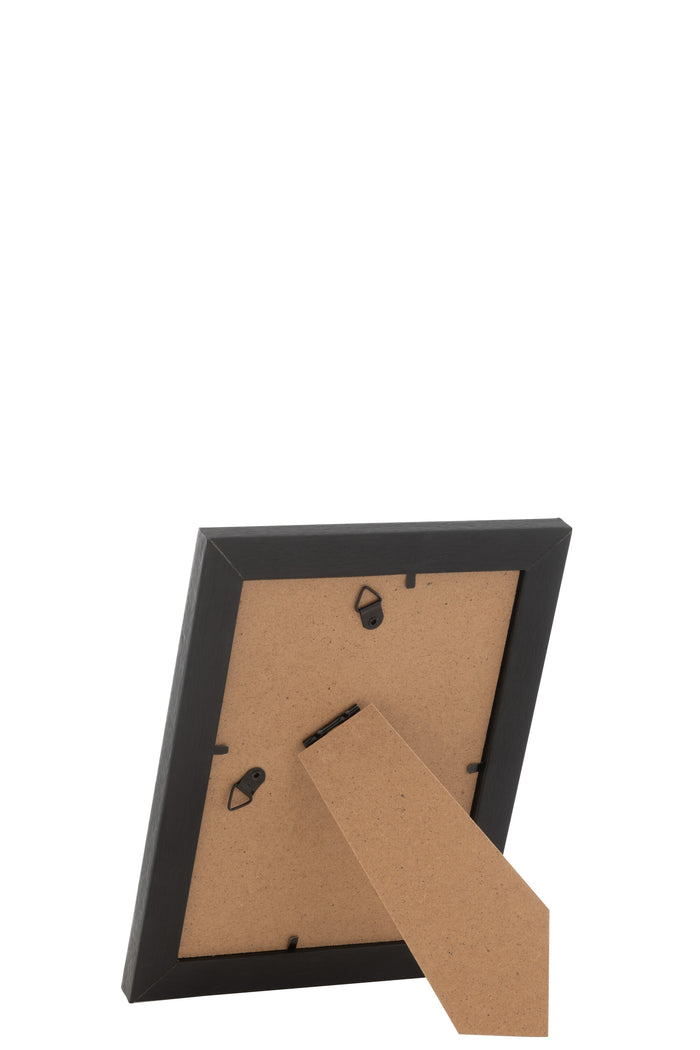 J-Line fotolijst Bob - mdf - zwart - medium