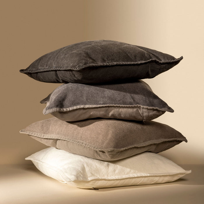 Dutch Decor sierkussen BOWIE - 45x45 cm Charcoal Gray