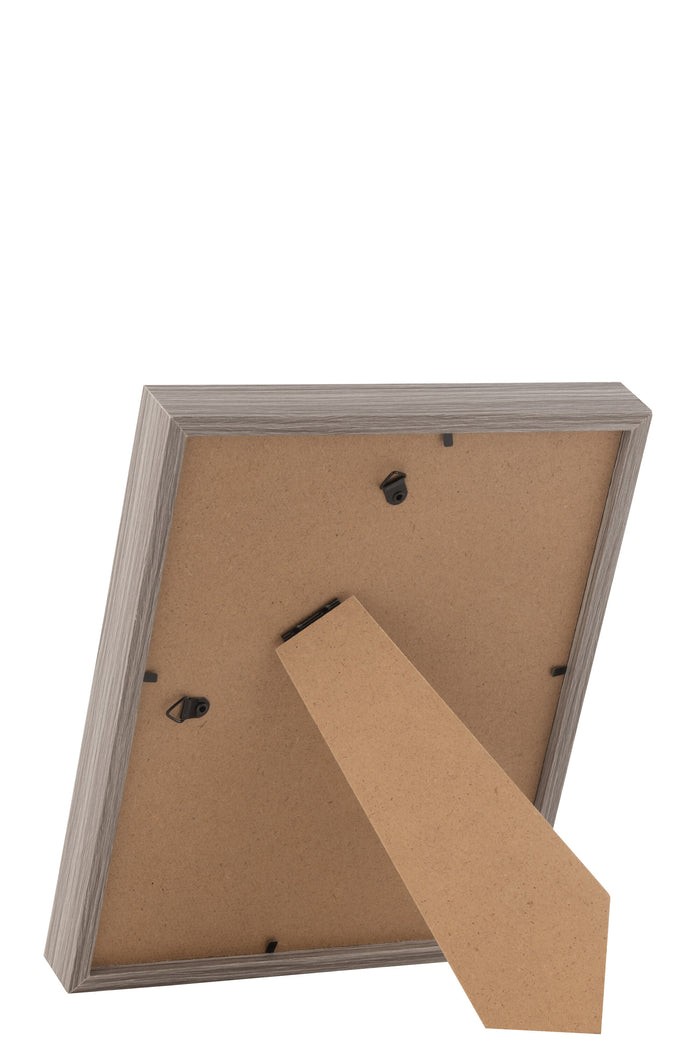 J-Line fotolijst Sylvie - hout - taupe - large