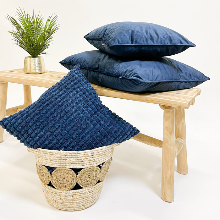 Dutch Decor kussenhoes FINN - 45x45 cm Insignia Blue