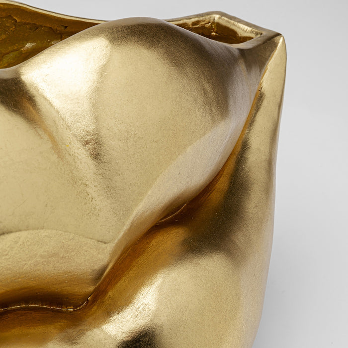 Kare Design Vaas - lippen - goud