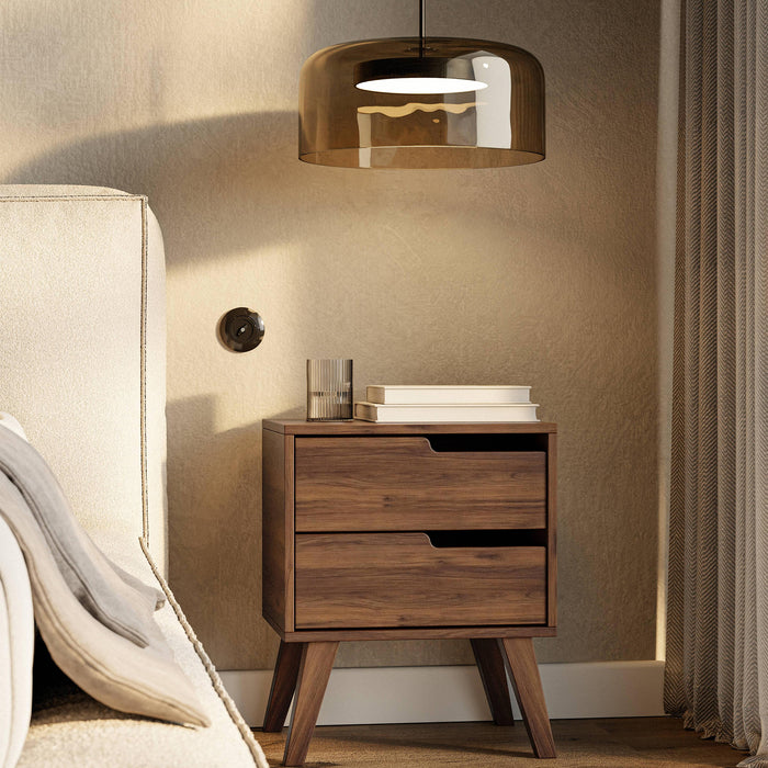 by fonQ Nordo Nachtkastje - Rechts - Walnoot